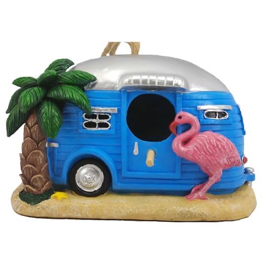 Santa's Workshop 8" Vacation RV Bird House